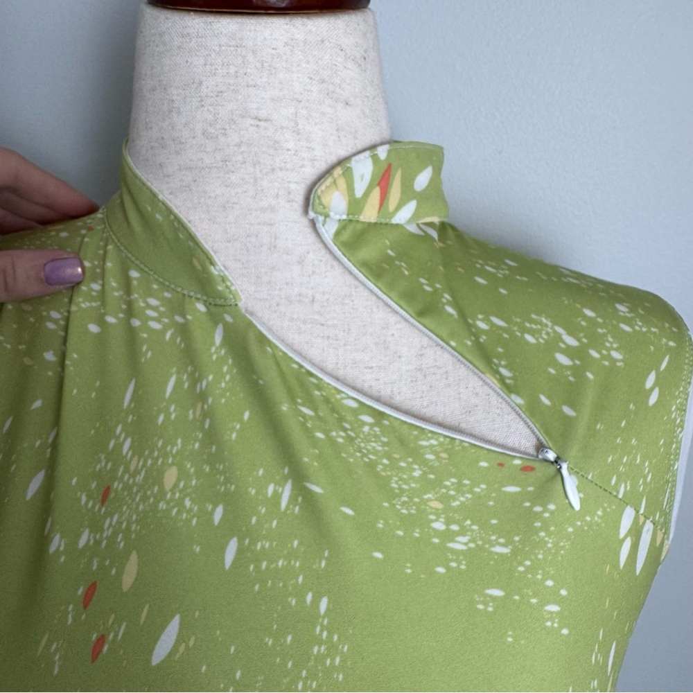 Terry Biking or Cycling Workout Green Sleeveless Top - Picture 3 of 8